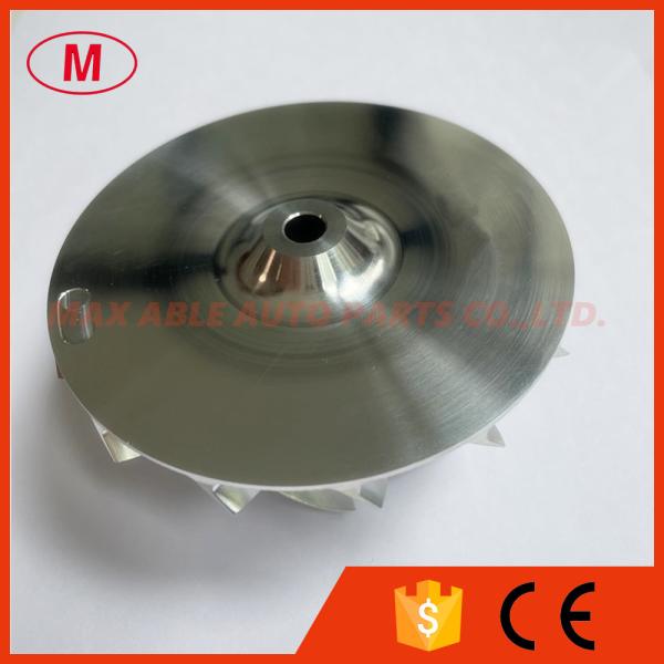 HX40 62.78/88.58mm 7+7blades Turbocharger milling/Aluminum 2618/billet compressor wheel