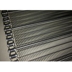 Fried Banana Chain Mesh Conveyor Belt Ss 316 Plain Weave