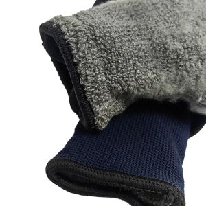Winter Outdoor Latex Impregnated With Foam Cashmere Warm Glove