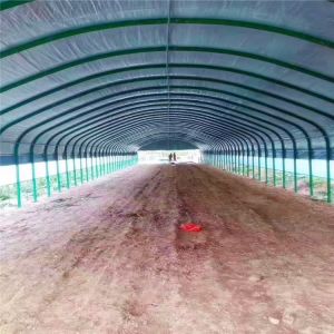 Poly Tunnel Greenhouse Poultry Farm For Sheep Chicken