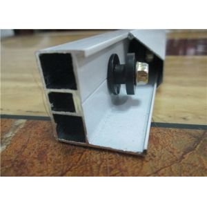 Hard Line Safety Aluminium Rail Track For Invisible Security Grille