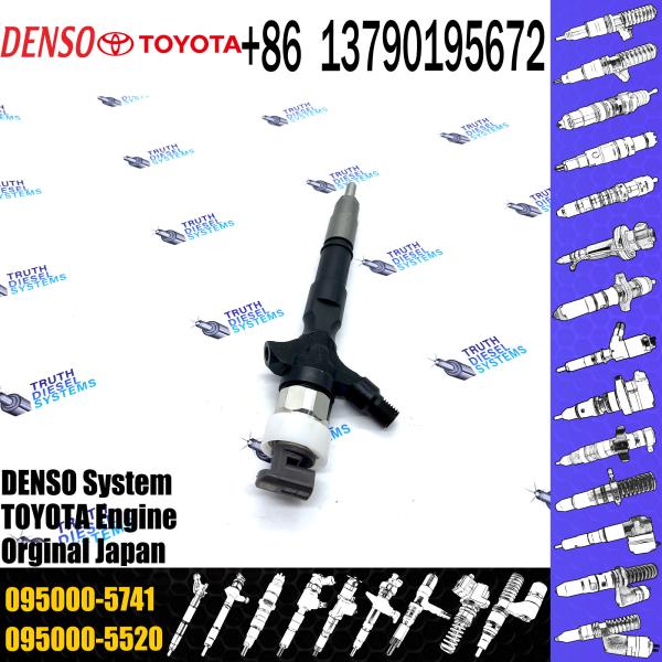 Common Rail Engine Accessories Diesel Injector 23670-30120 095000-5891 095000-5741