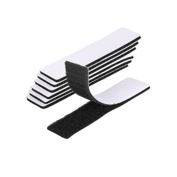 Rectangular Adhesive Hook And Loop Carpet And Screen Window Fixation Double