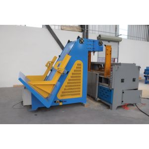 Double Wood Pallet Notcher With Automatic Feeding System