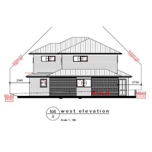 Light Steel Earthquake Resistant Prefabricated Houses Two-stories Light Steel