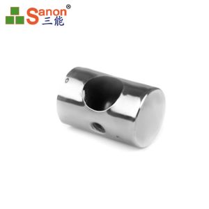 Wall Mounted Stainless Steel Bathroom Fittings Glass Balustrade Clamps 12mm