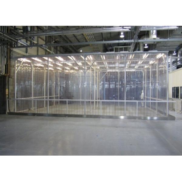 EBM Fan Lab Modular Softwall Cleanroom / Hospital Class 10000 Clean Room