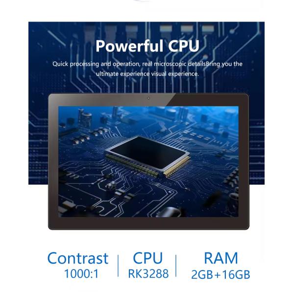 10.1inch wall mount Commercial poster Display Digital signage android tablet pc POE NFC Camera Touch screen for shopping mall