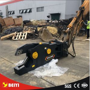 BEIYI BYCS200R hydraulic scrap shear for Excavator parts with CE