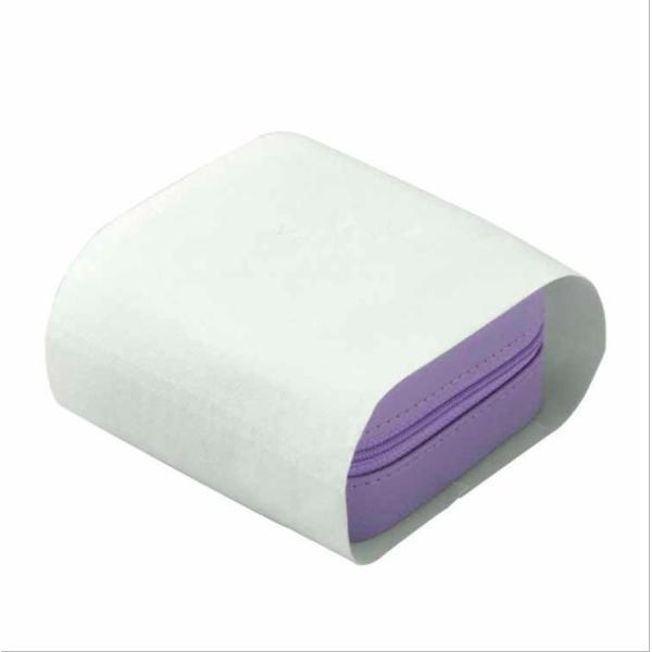 Buy 10cm 5cm Personalized Travel Jewelry Case Purple PU Jewelry Box at wholesale prices