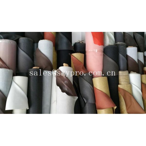 Buy Embossed / flocked / crinkle / printed / washed / mirror PU artificial  leather at wholesale prices