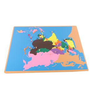 Quality Montessori Puzzle Map - Puzzle of Asia for sale