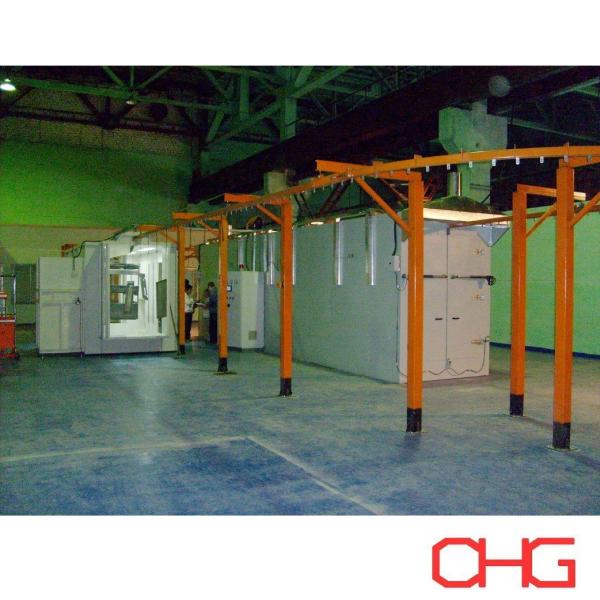 Buy Mini Order Qty 1 Set Customized Powder Coating Line with Manual Spray Guns and Customization at wholesale prices