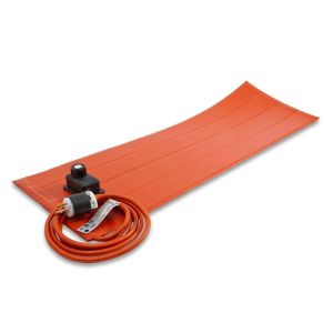 Buy cheap 380v Flexible Rubber Heater 200 Degree , Waterproof Silicone Heating Pad from wholesalers