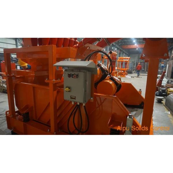 Buy 74 Microns 360m3/H Linear Motion 380V Drilling Mud Cleaner at wholesale prices