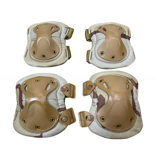 Adjustable Outdoor Training Knee and Elbow Pads for Sport Protection One Size Fits All