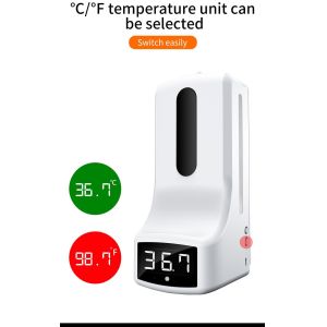 Intelligent Sensor Touchless Sanitizer Soap Dispenser Machine with Temperature