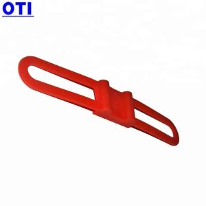 Custom Silicone Bike Light Strap 100% Pure Silicone