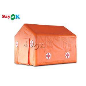 Field Hospital Tent PVC Tarpaulin Emergency Inflatable Medical Tent Waterproof
