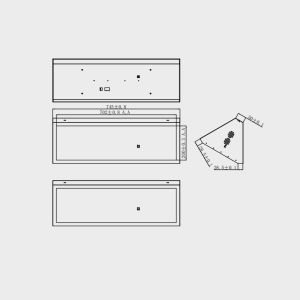28.6 Inch Bar Type Display Dual-sided Screen Completed Machine Solution