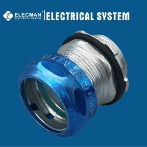 Raintight Steel EMT Connector Compression Type 1"