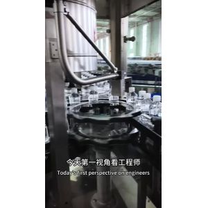 Automatic Hot Melt Glue Labeler with Self-Testing No Bottle No Label Feeding and