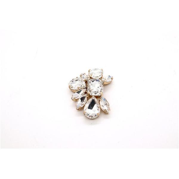 Buy Popular Fashion Style Crystal Shoe Clips Rhinestone Chain Buckle at wholesale prices