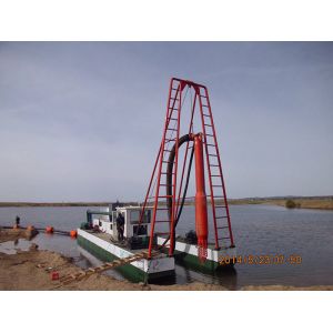Quality The main engine power of the 10 inch model Jet suction dredger is 380kw for sale