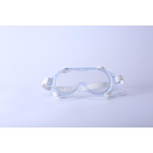 Buy Transparent Glass Medical Protective Goggles JR Safety PVC at wholesale prices