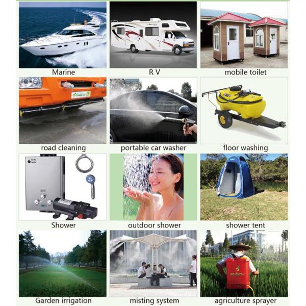 FLOWEXPERT Automatic 12V 24V DC Electric Diaphragm Pump KDP-23-24 for Agriculture Sprayer