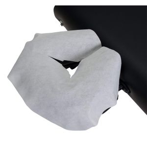 Plain White 60 Gsm Disposable Face Cradle Cover