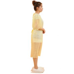 SMS Polypropylene 3XL Disposable Patient Exam Gowns