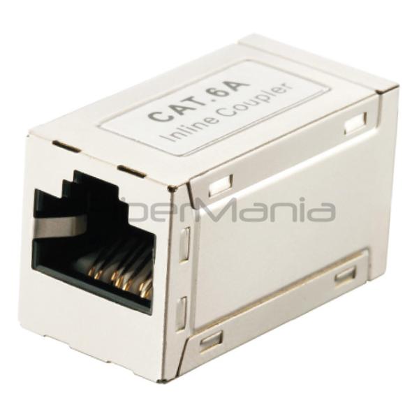 RJ45 Female Connector CAT.6A STP RJ45-RJ45 Shielded Inline Coupler Ethernet