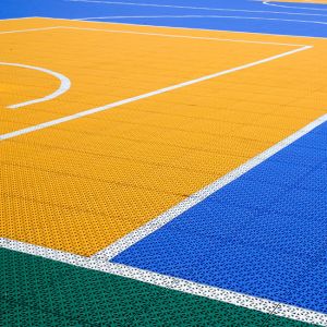 No Cracking Interlocking Suspension Floor Modular Tennis Court Surface