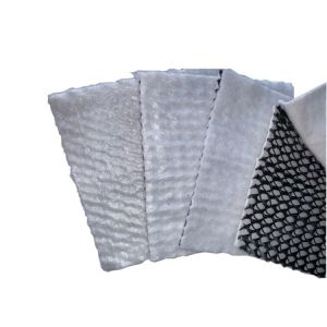 density Polyethylene Plastic Drainage Geonet with Geotextile Adhesive 6mm