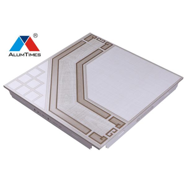 Buy Metal Clip In Ceiling Tiles Fire Retardant With Excellent Decorative Effects at wholesale prices