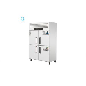 Four Door Stainless Steel Freezers 220V 32 Cubic Foot