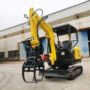 Multiurpose Mini Hydraulic Excavator 20kw 2.5tone with Retractable Shoes