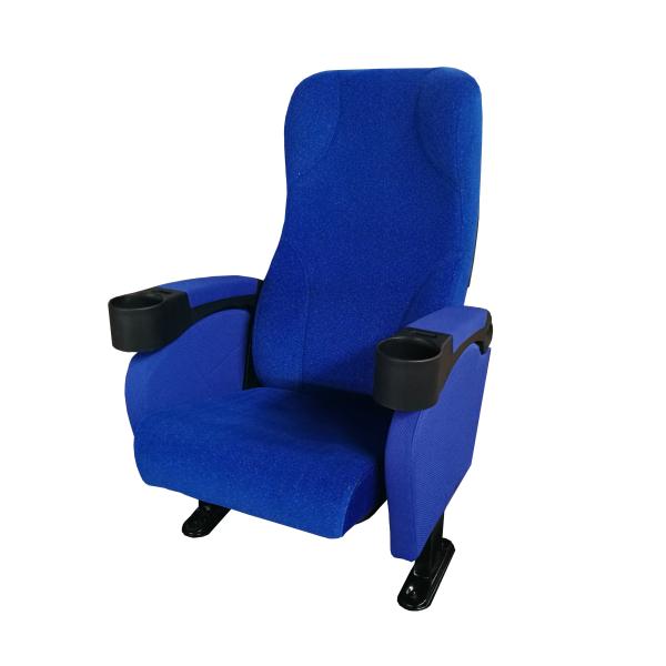 Buy Entertainment Commercial Movie Theater Seating Cold Molded Foam  Steel Structure at wholesale prices