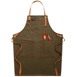 Custom Polycotton TC Fabric Work Chef Uniform Adjustable Professional Chef Apron