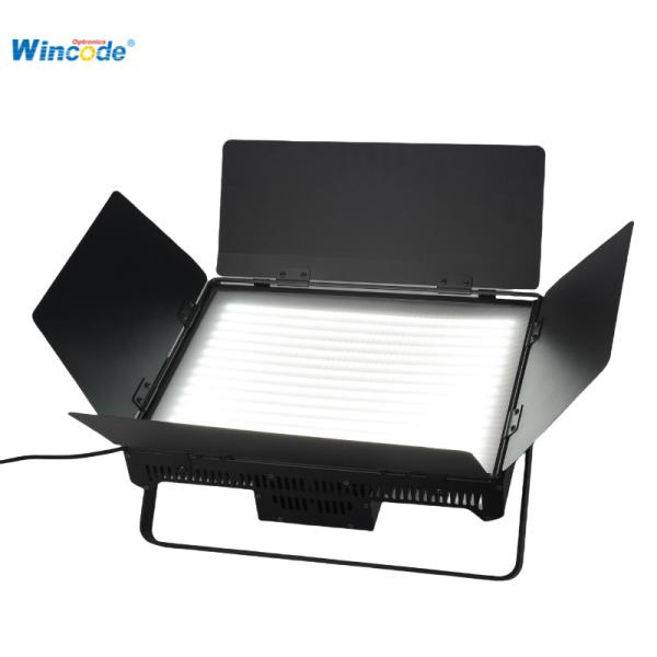 TV Studio 400W LED Panel Light CRI95 16-Bit Dimming 120° Beam DMX512 Compatible