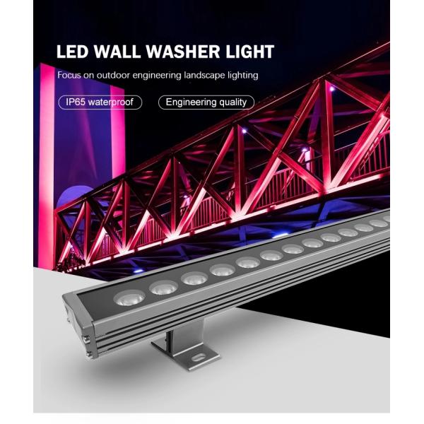 High Lumen DC24V RGBW Dimmable Outdoor Facade Lighting For Led Wall Washer