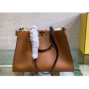 peekaboo genunie leather bag simple high capicity Women fashion handbag