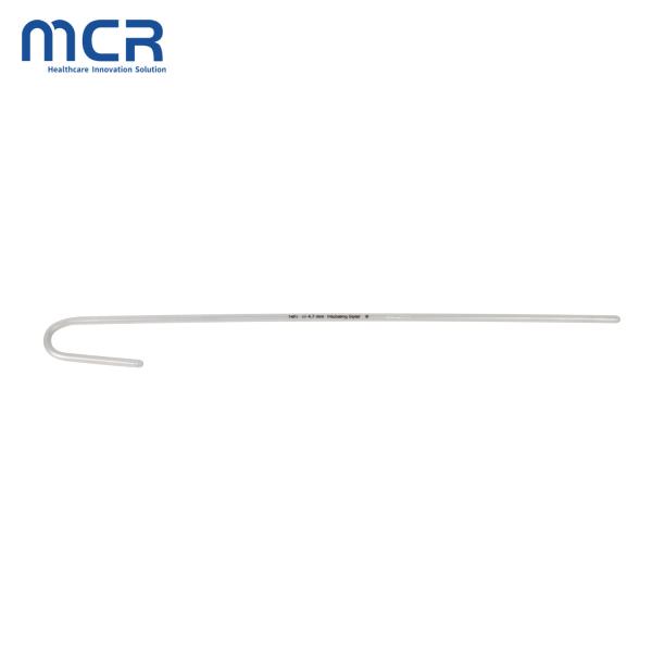 Disposable Aluminum Medical Guide Wire Intubation Stylet For Endotracheal Tube