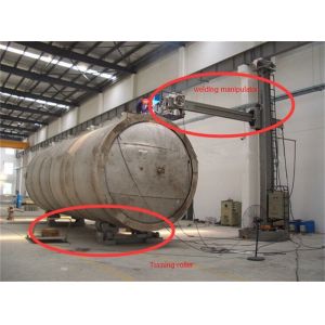 Column And Boom Pipe Welding Manipulator