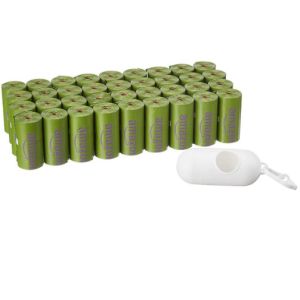 21000 Rolls PLA PBAT 15mic Biodegradable Dog Poop Bags