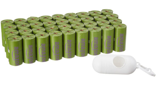 Buy 21000 Rolls PLA PBAT 15mic Biodegradable Dog Poop Bags at wholesale prices
