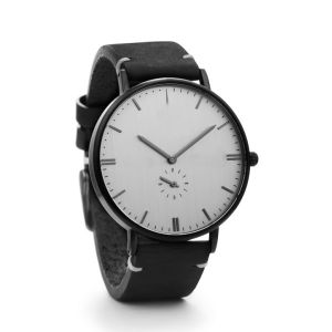 Quality No brand name logo japan movt quartz watch stainless steel black new for sale