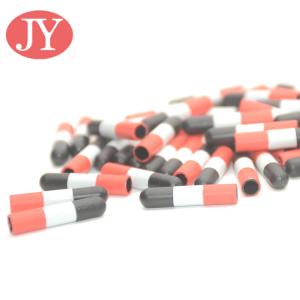 China BBP FREE Jiayanag aglet plastic tipping colorful ABS print colorful plastic tipping end cap plastic end cap on sale