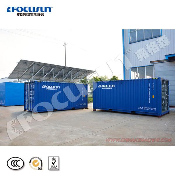 Buy 8 Hours Cooling in 40 ft Containerized Solar Powered Cold Room with Bitzer Compressor at wholesale prices